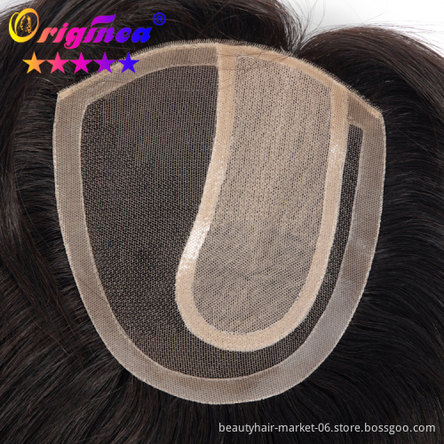 New real lace toupee women wig toupee human hair piece toupee